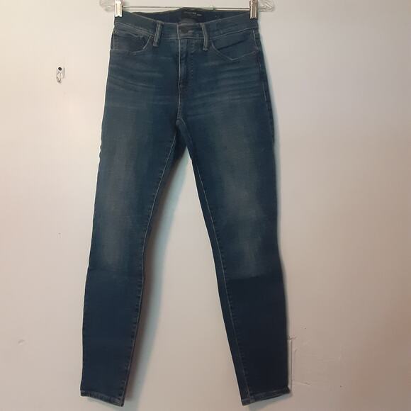 Lucky Brand Jeans Women’s Size 4/27 Ava Skinny Stretch Mid Rise Dark Wash Denim - Picture 1 of 11